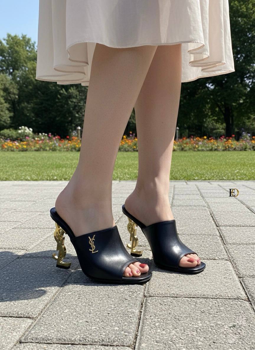 Tasche und Schuhe und Geldbörse
