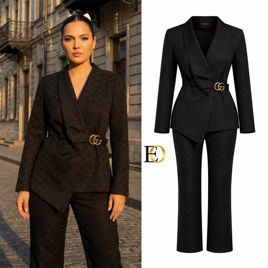 Woven Fabric 2-Piece Set