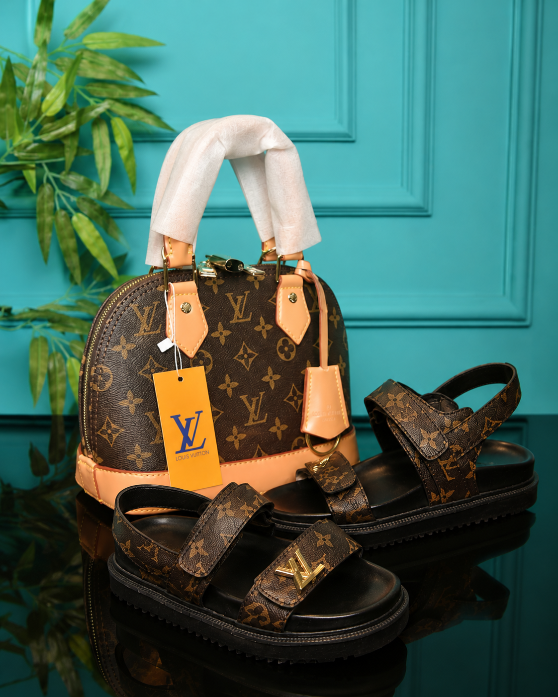 TASCHE + SANDALEN Kombinieren