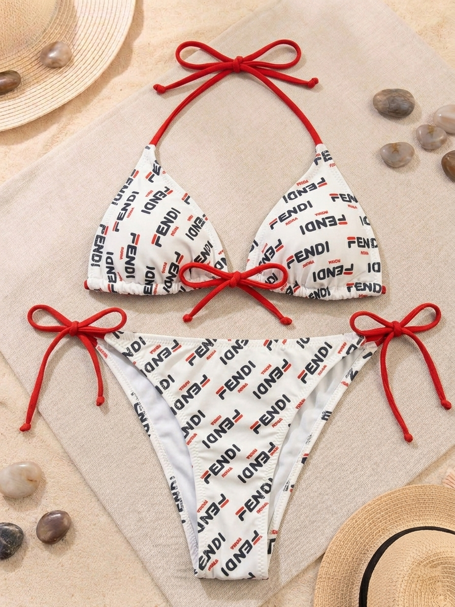 FF – Bikini mit schrägem Muster