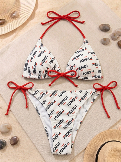 FF – Bikini mit schrägem Muster