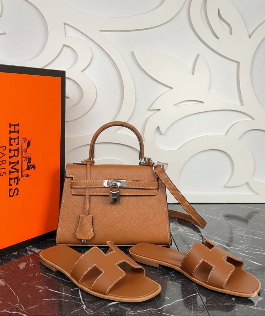 Bag and Slipper Set