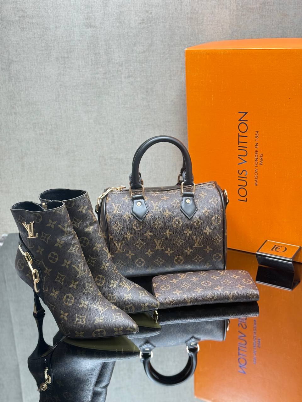 Tasche+Schuhe+Brieftasche Kombinieren