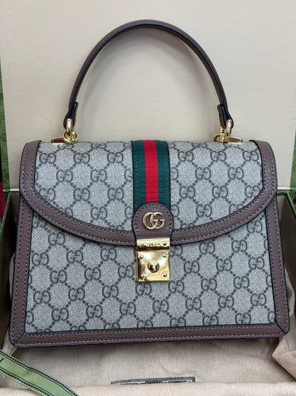 Ophidia medium top handle bag